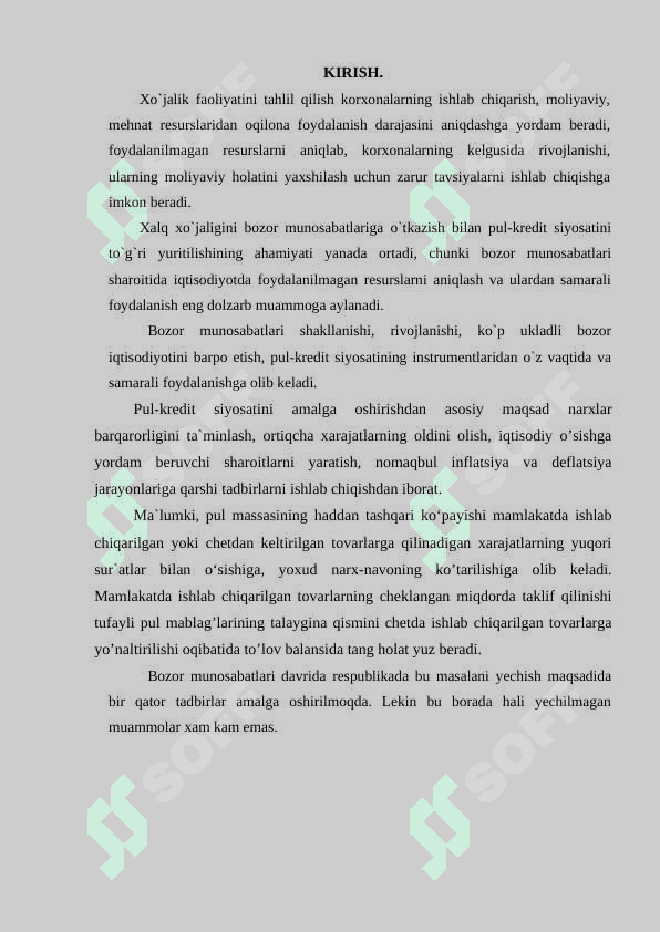 Pul va Pul tushunchasi 2