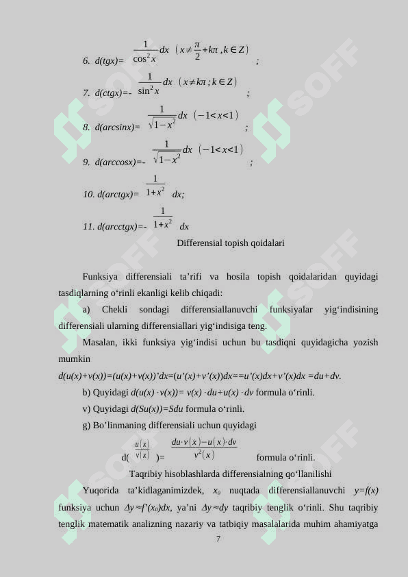 Funksiyaning yuqori tartibli differensiallari..docx 7