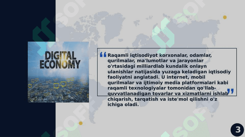 Raqamli iqtisodiyotning shakllanishi va rivojlanishi 3