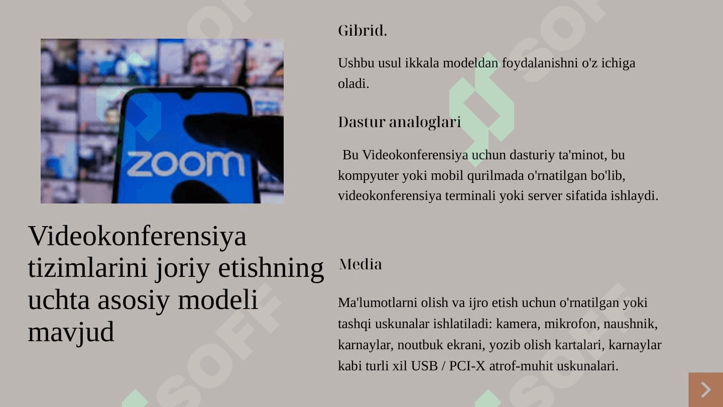 VIDEOKONFERENSIYA O‘TKAZISH TARTIBI VA UNI RASMIYLASHTIRISH 6