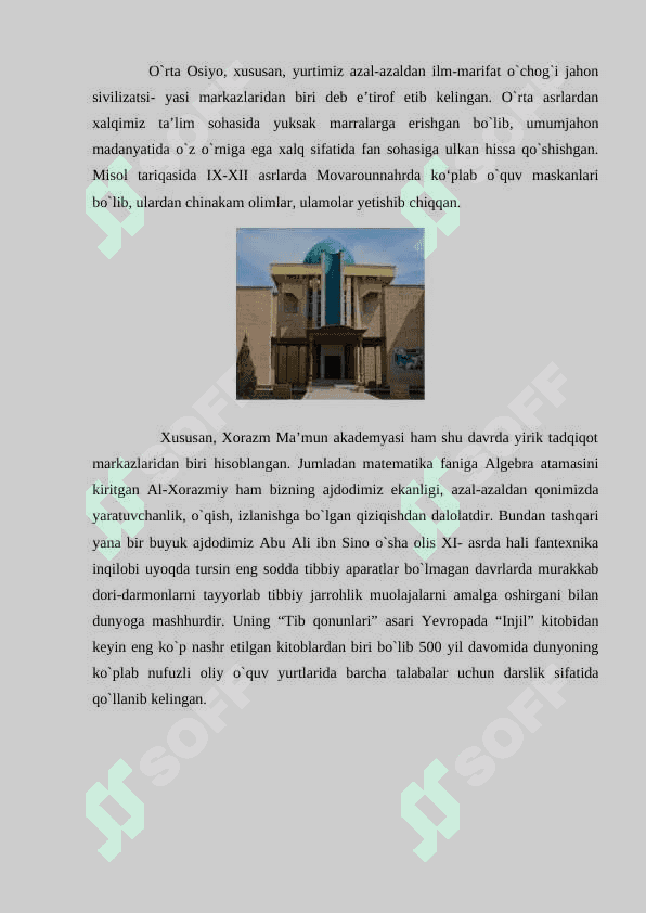 O'zbekistonda oliy ta'lim sohasida olib borilgan islohotlar  va uning istiqbollari 2