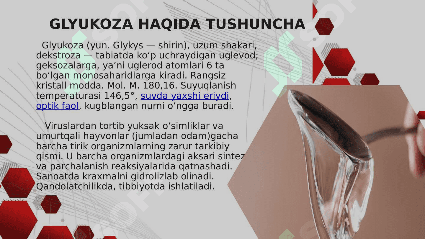 Glyukoza tashuvchilarning tuzilishi, spesifikligi, klinik ahamiyati 3