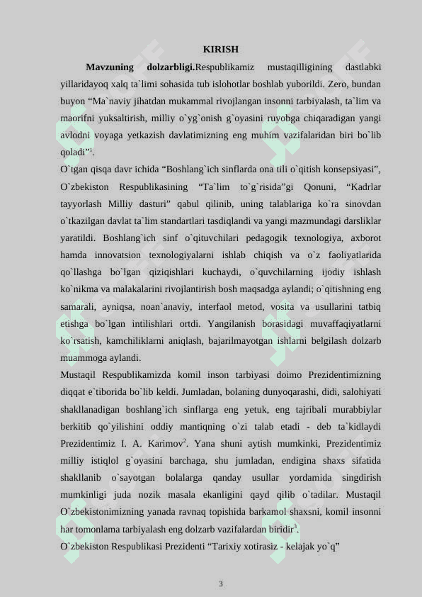 2- sinf ona tili va o'qish darslarida tarqatma materiallardan foydalanish metodikasi 3