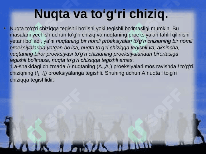 JIPSLASHTIRISH USTMA-UST QO'YISH USULIDA POZITSION VA METRIK MASALALAR YECHISH 4