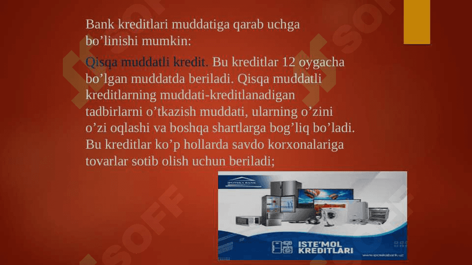 Bank sohasini huquqiy tartibga solish 7