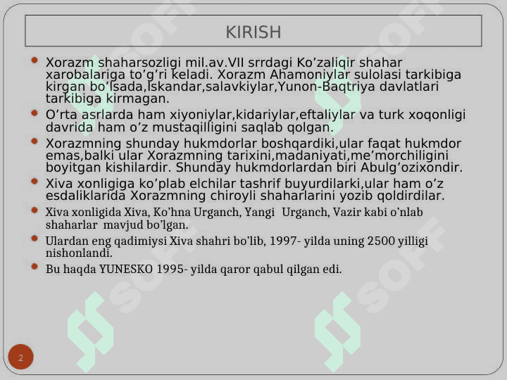Xiva xonligining ijtimoiy iqtisodiy  va siyosiy hayoti 2