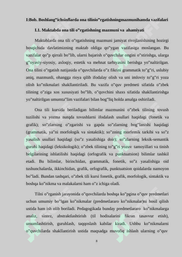 1-4-sinfda fe’l yasovchi qo’shimchalar mavzusini o’rganish 8