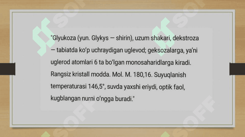 Glukoza tashuvchilarning tuzilishi spesifikligi klinik ahamiyati 4