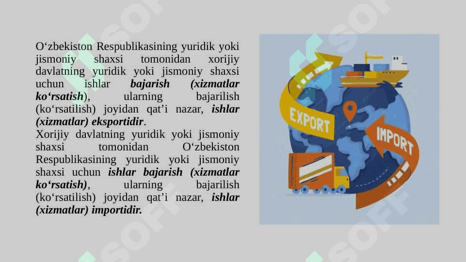 O`zbеkistоn Rеspublikasida  tashqi iqtisоdiy faоliyatni хоrijiy invеstitsiyalar yordamida rivоjlantirish masalalari 8