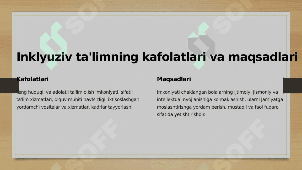 Ózbekistonda imkoniyati cheklangan bolalar uchun inklyuziv ta'lim 2