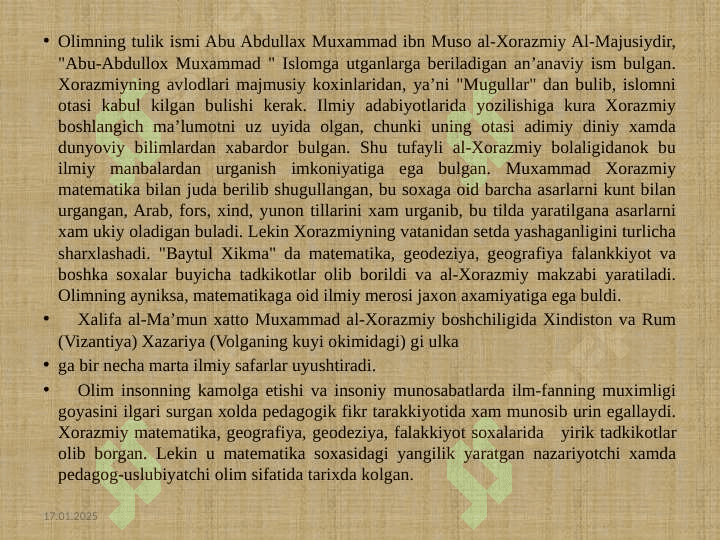 Sharq Uyg’onishi davrida ta’lim-tarbiyaning taraqqiy etishi Шарқ Уйғониши даврида таълим-тарбиянинг тараққий этиши-.pptx 3