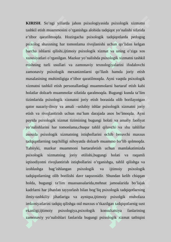 Psixologik xizmatning ijtimoiy sohalardagi nazariy va amaliy asoslari 3