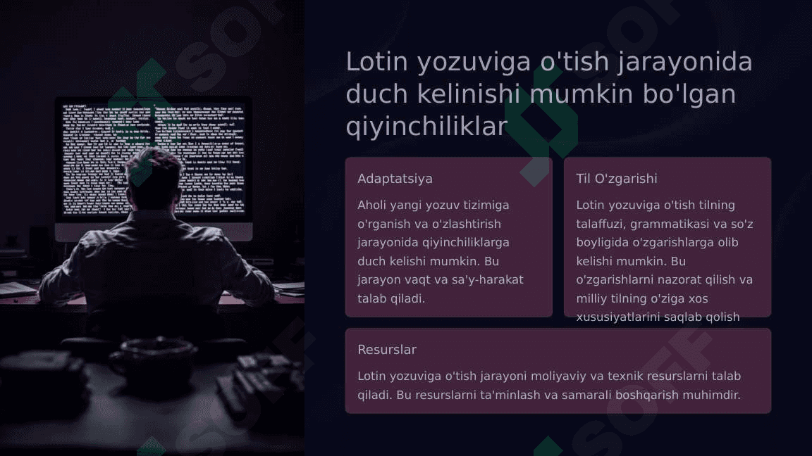 Lotin tilida olmosh. (ego-men, poroma-men uchun, tersi-toza holda) 8