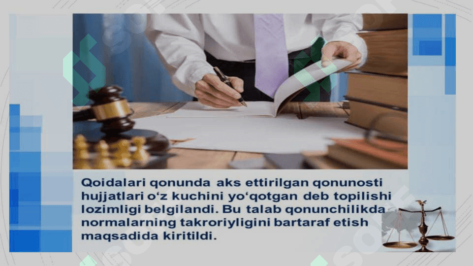 Normativ huquqiy hujjatlar turlari 6