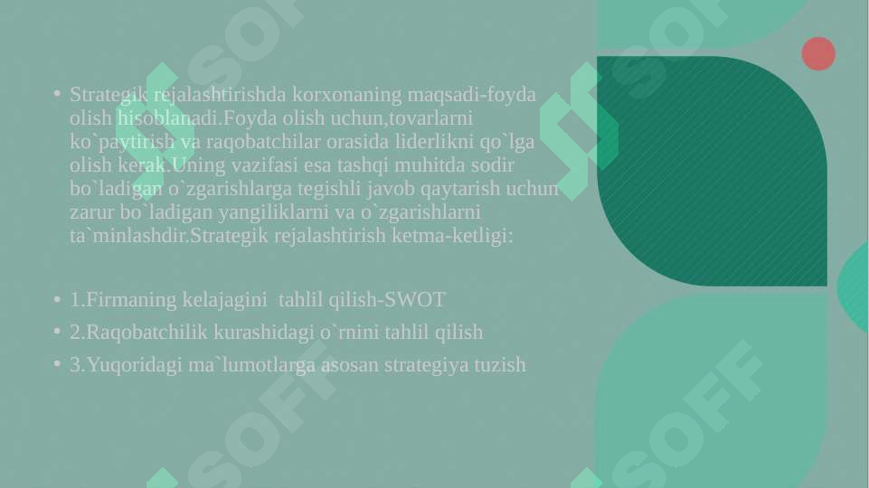 Strategik marketing 3