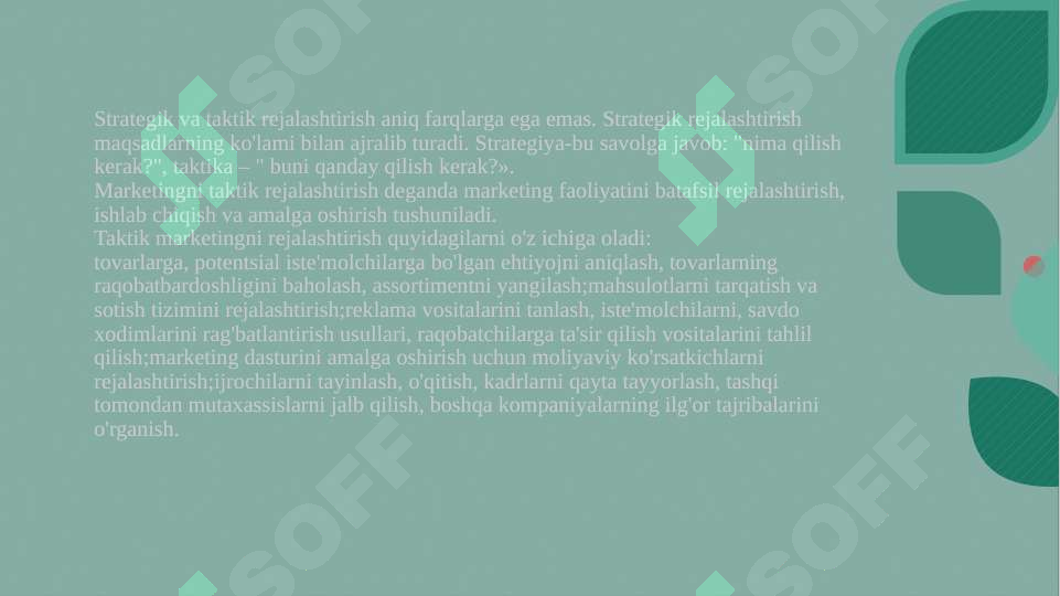 Strategik marketing 4