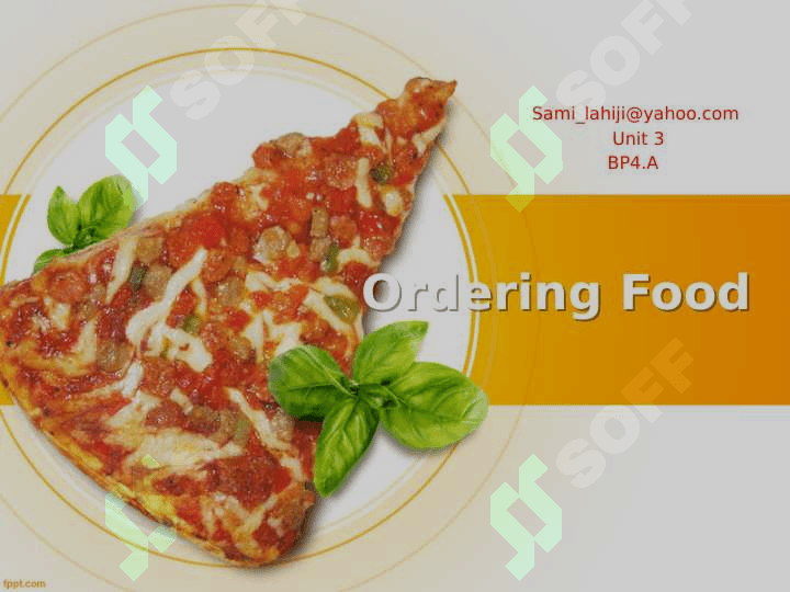 Order food and drinks. 2