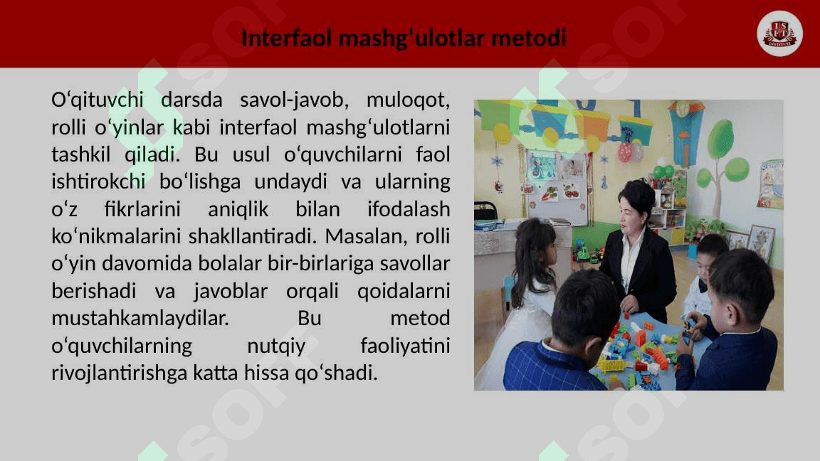 BOSHLANGʻICH SINF ONA TILI DASTURLARINING TAHLILI, TOʻGARAK REJASI VA MASHGʻULOT ISHLANMASINI TUZISH. ONA TILIDAN TANLOVLAR REJASINI ISHLAB CHIQISH 4
