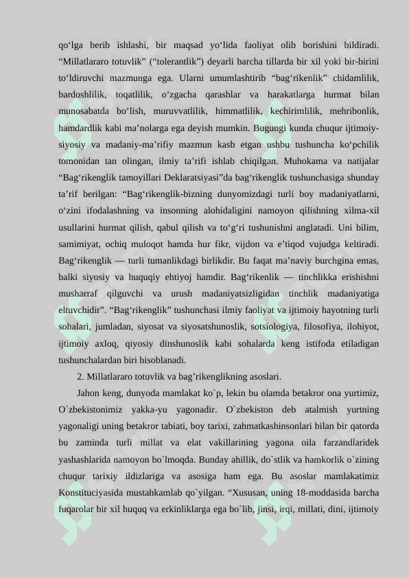 Xavfsizlik millatlararo totuvlik va diniy bag‘rikenglikni ta’minlash 4