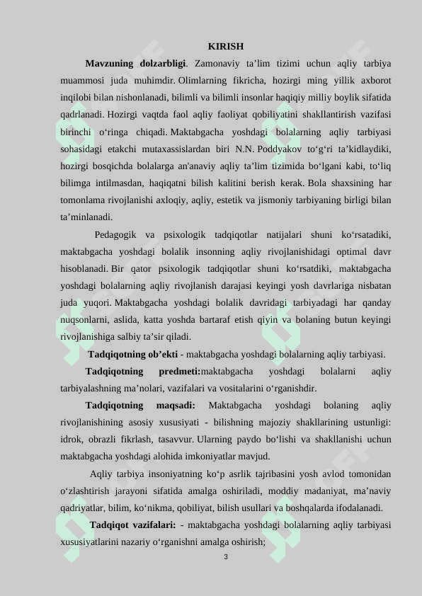 Maktabgacha yoshdagi bolalarga aqliy tarbiyaning tashkil etilishi 3