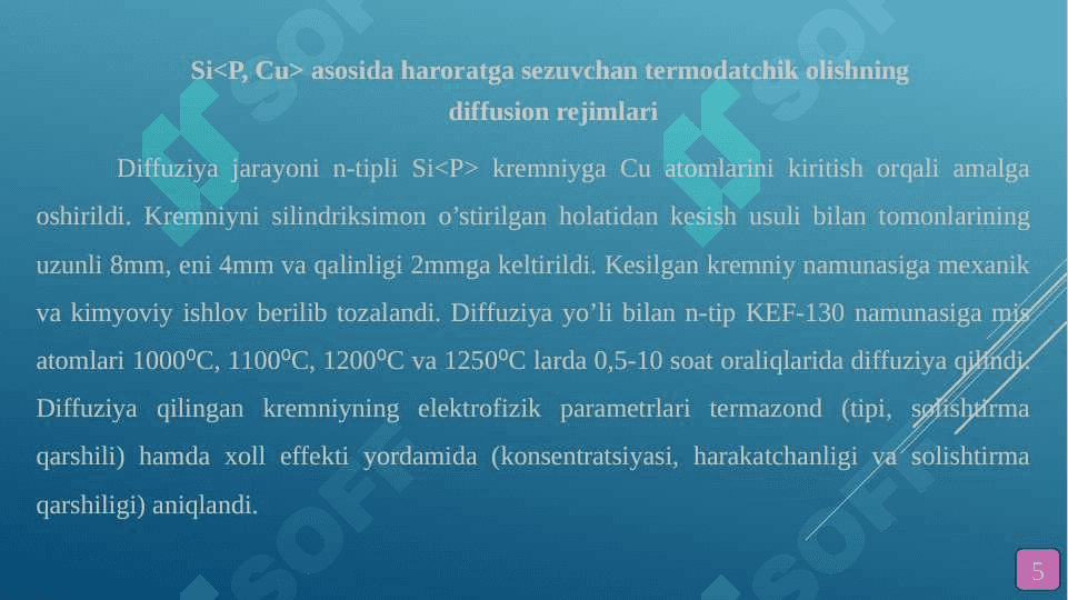 SANOAT OBYEKTLARIDA NAMLIK VA HARORATNI O’LCHASH QURILMASINI YARATISH 5