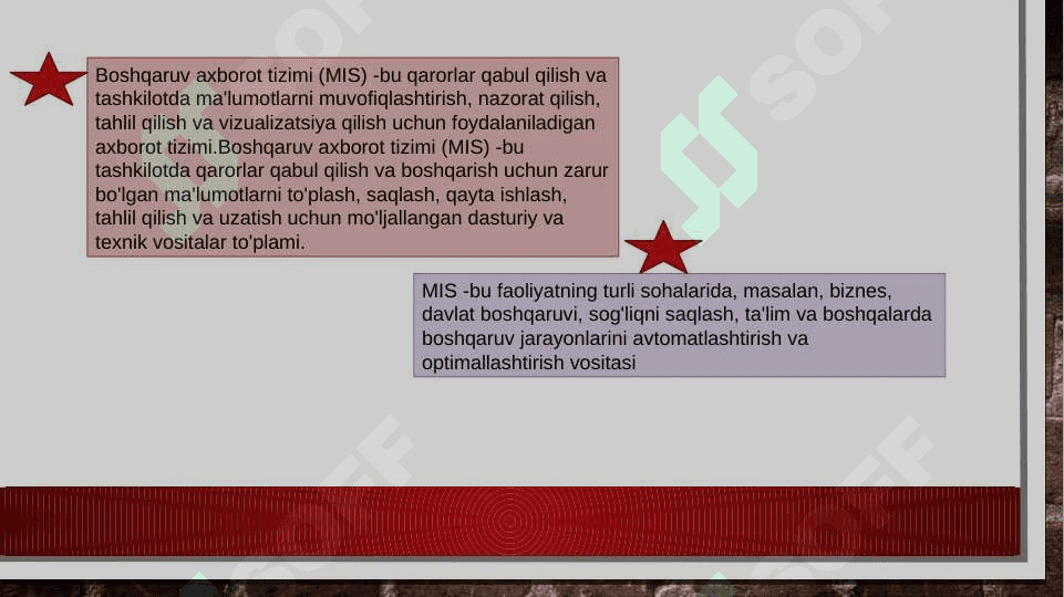 Menejment axborot tizimlari 3