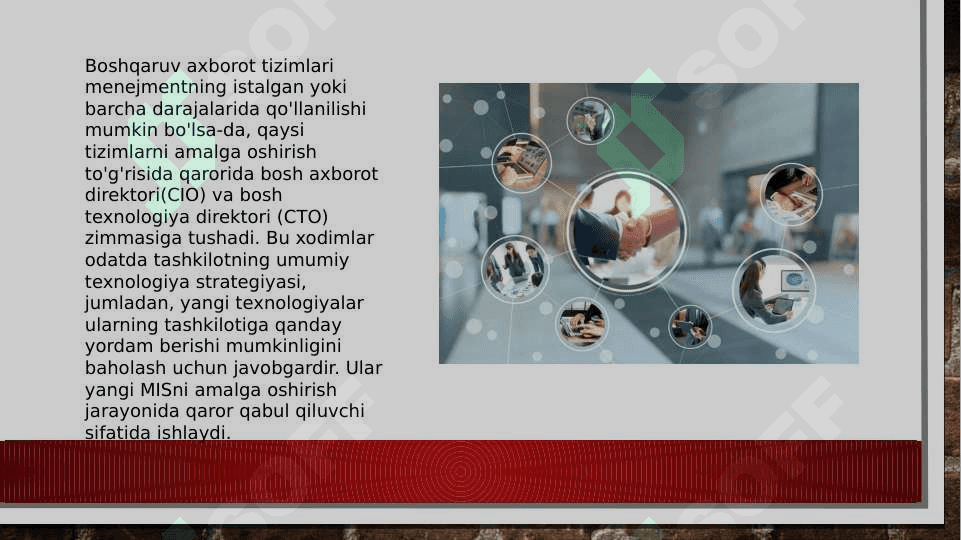 Menejment axborot tizimlari 7