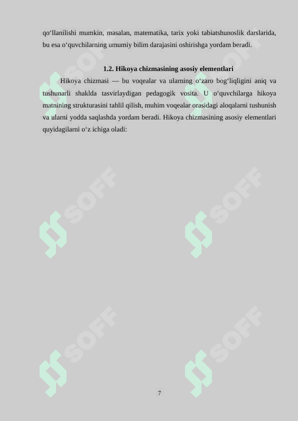 Oʻqituvchi rahbarligida hikoyaning chizmasini tuzish usullari 7