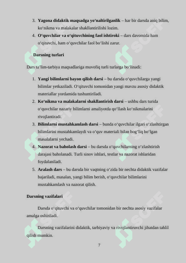 BOSHLANG‘ICH SINFDA MATEMATIKA O‘QITISHNI TASHKIL QILISH SHAKLLARI. 7