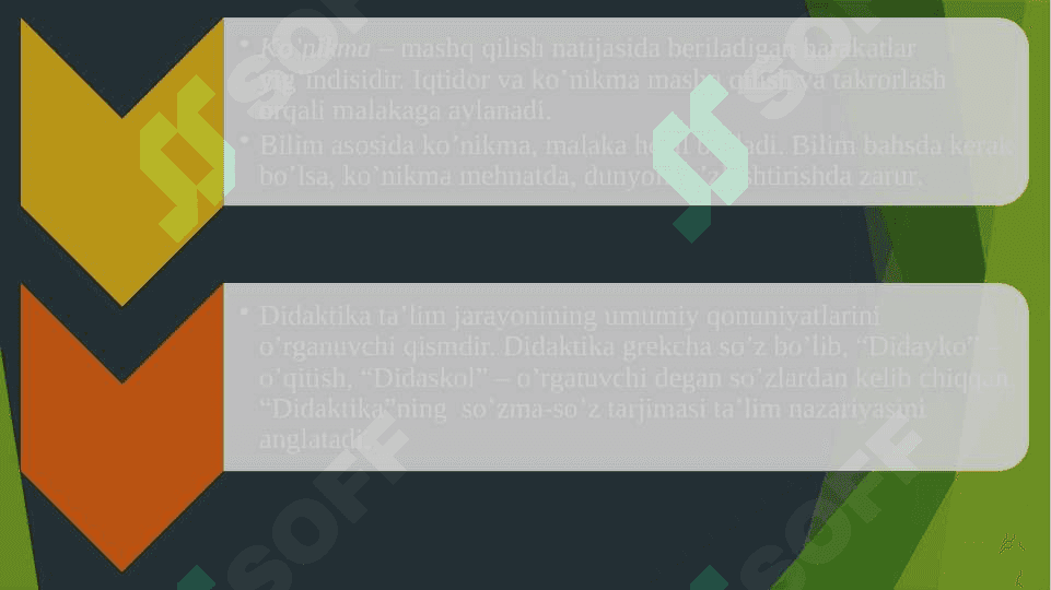 Ta’lim maqsadi va o’quvchilarning yosh xususiyatlaridan kelib chiqib o’quv ishlarining turli shakllaridan foydalanish 4