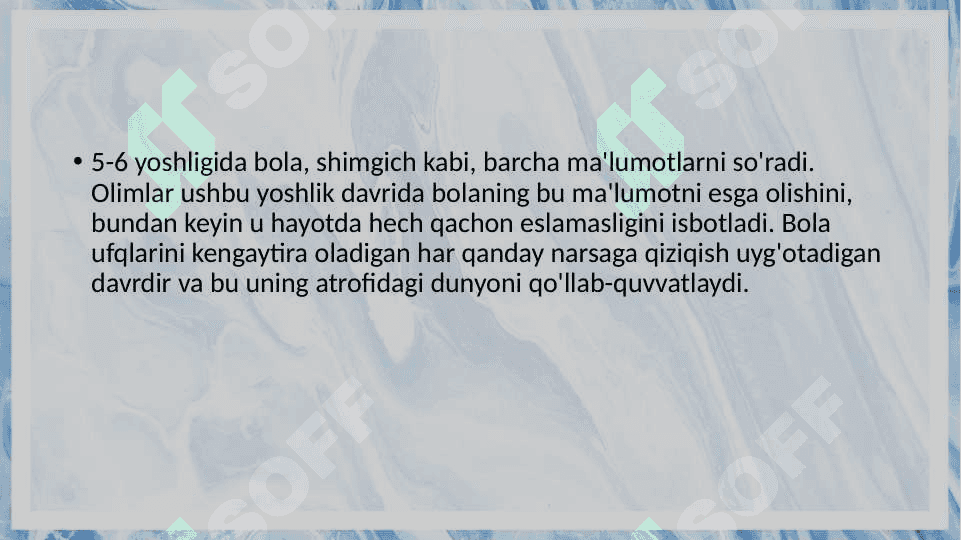 Maktabgacha yoshdagi bolalarni maktab ta’limiga tayyorlash 3