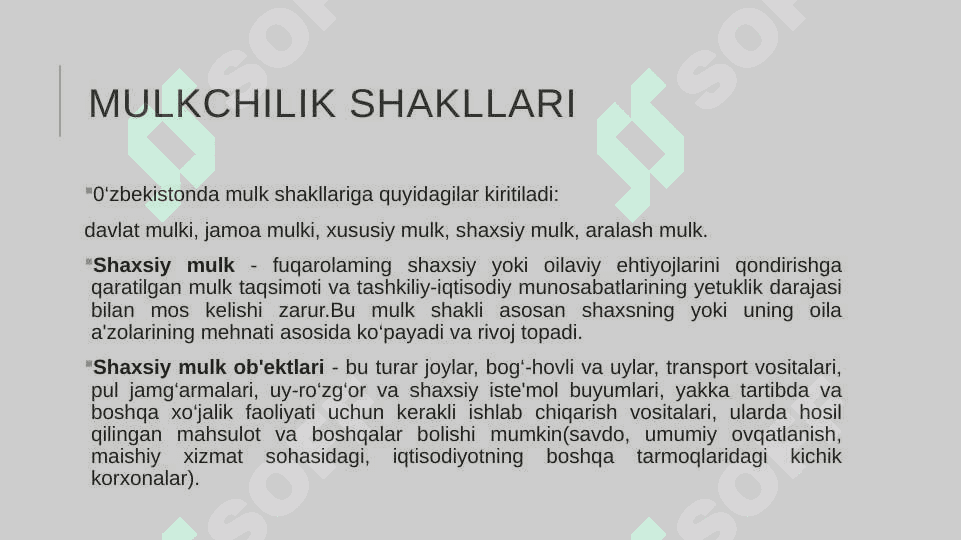 Davlat mulkini xususiylashtirish va boshqarish-iqtisodiyotni tartibga solish vositasi 3