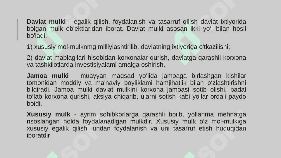 Davlat mulkini xususiylashtirish va boshqarish-iqtisodiyotni tartibga solish vositasi 4