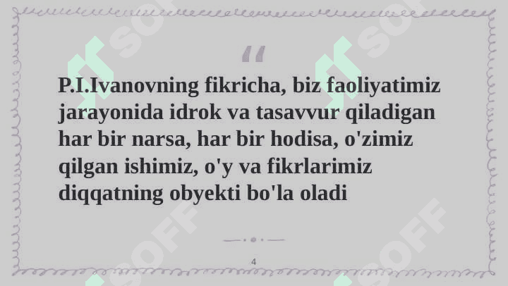 Diqqat haqida umumiy tushuncha 4
