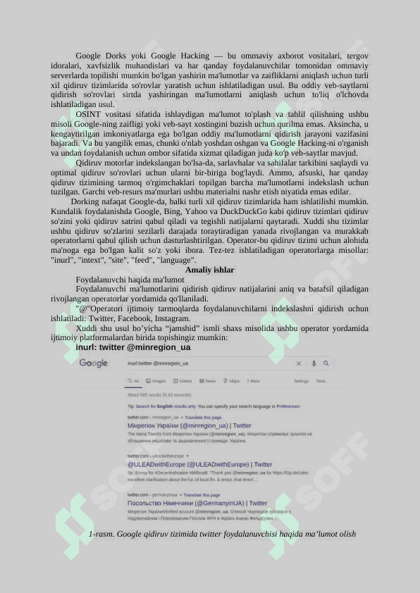 Ijtimoiy tarmoqlardan ma'lumotlarni to'plashni o'rganish 2