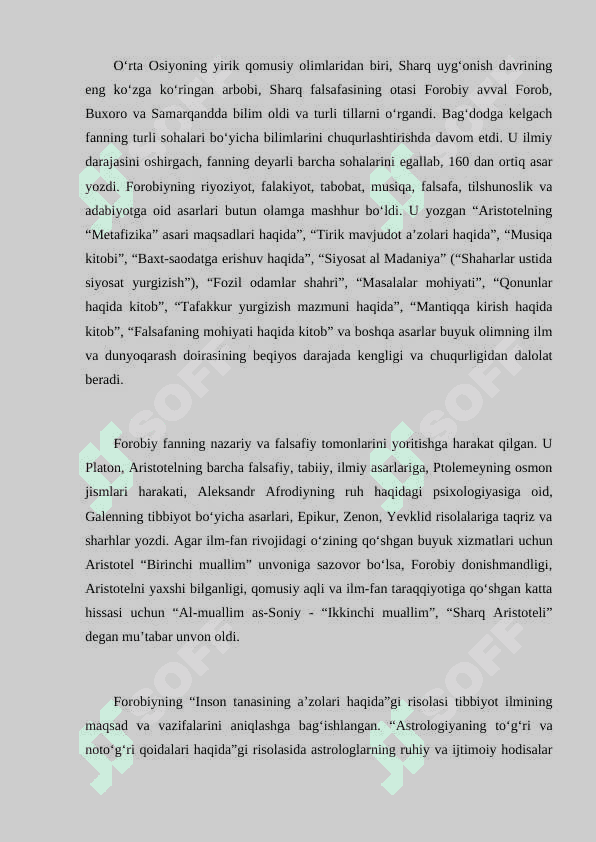O‘rta Osiyo xalqlari hayotida IX-XII asrlarda yuz bergan uyg‘onish davri 8