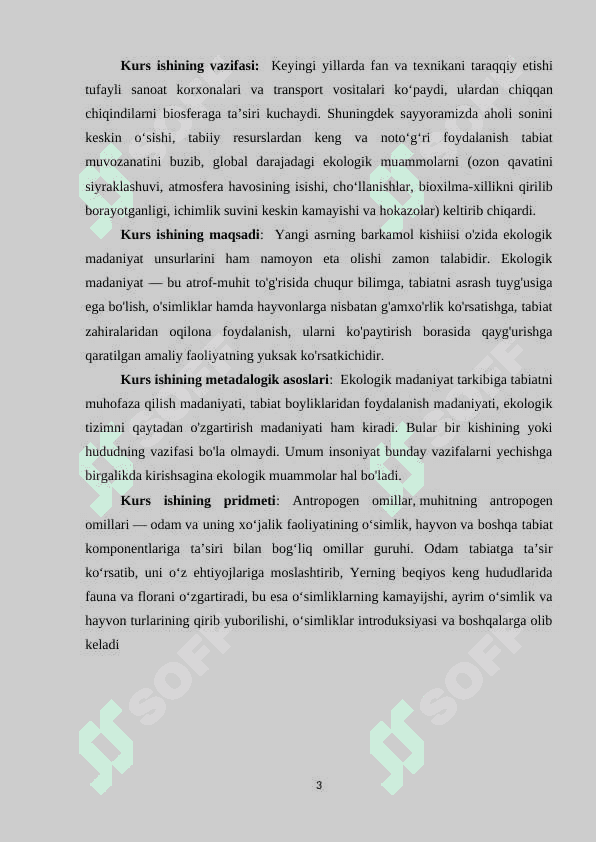 Antropogen omillarning o’simliklarga ta’siri 3