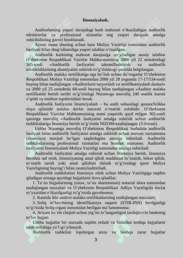 Auditor ishlarining sifatini nazorat qilish 3