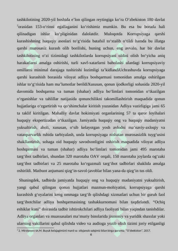 Yoshlar ma’naviyatini yuksaltirishda Prezidentimizning 5 ta muhim tashabbuslarining o‘rni 6