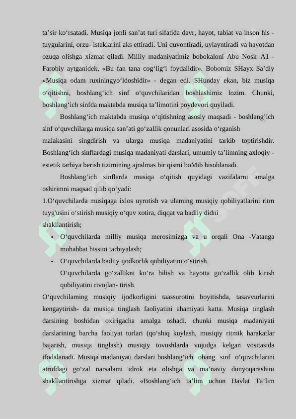 Musiqa madaniyati oqituvchisining pedagogik mahorati 8