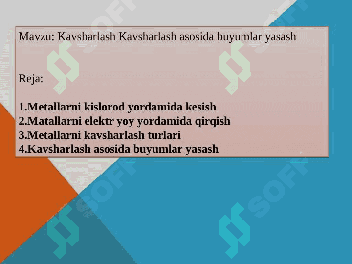 Kavsharlash Kavsharlash asosida buyumlar yasash 2