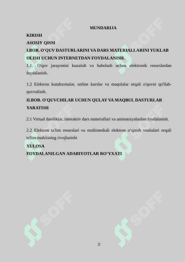 BOSHLANG’ICH SINF O’QITUVCHILARINING PEDAGOGIK MAHORATINI OSHIRISHDA ZAMONAVIY TEXNOLOGIYALARDAN FOYDALASNISH 2