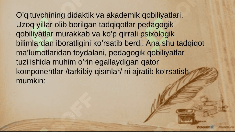 Pedagogik qobilyatni shakllantirish yo’llari. Kommunikatsiya haqida tushuncha 2