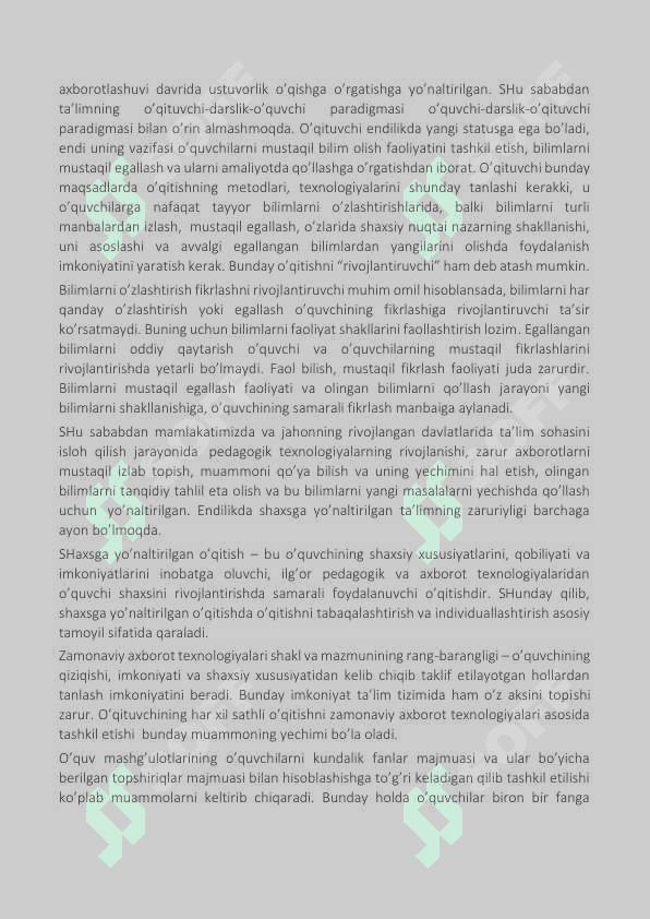 2-SINF MATEMATIKA DARSLARINI  INNOVATSION TEXNALOGIYALAR ASOSIDA TASHKIL ETISH 8