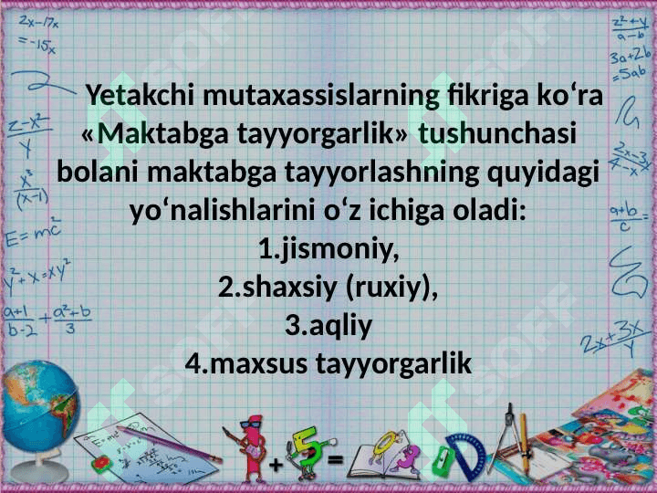 Matematik òyinlarni tashkil etish 3