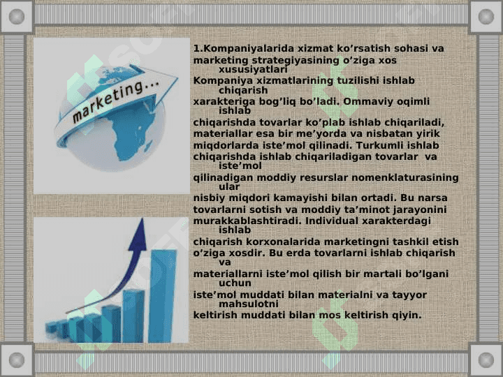 kompaniyalarning marketing tahlili 2