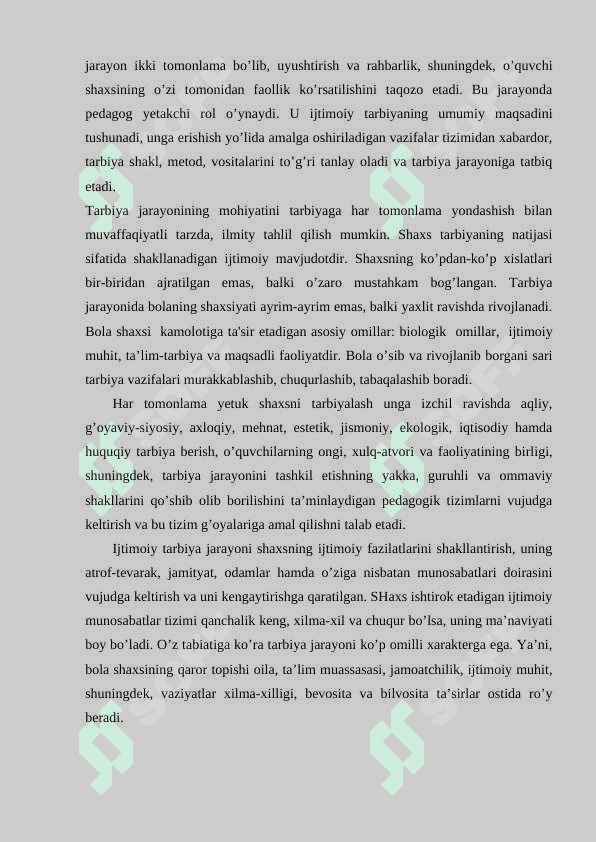 Tarbiyaviy ishlar metodikasi  fani haqida tushuncha 4