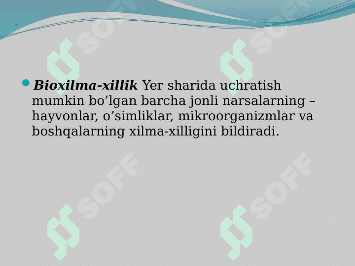 BIOLOGIK RESURSLAR VA ALOHIDA MUHOFAZA QILINADIGAN HUDUDLAR 5