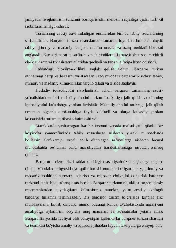 Ziyorat turizmini rivojlantirishning tashkiliy va huquqiy asoslari 7