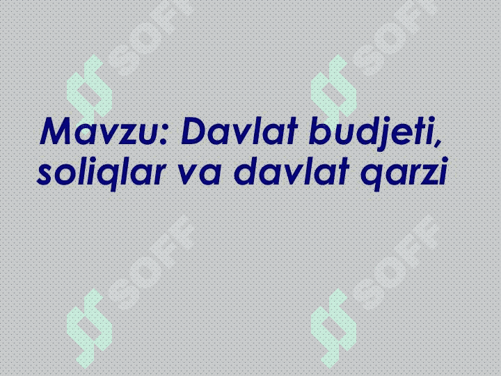 MAKROIQTISODIYOT 2